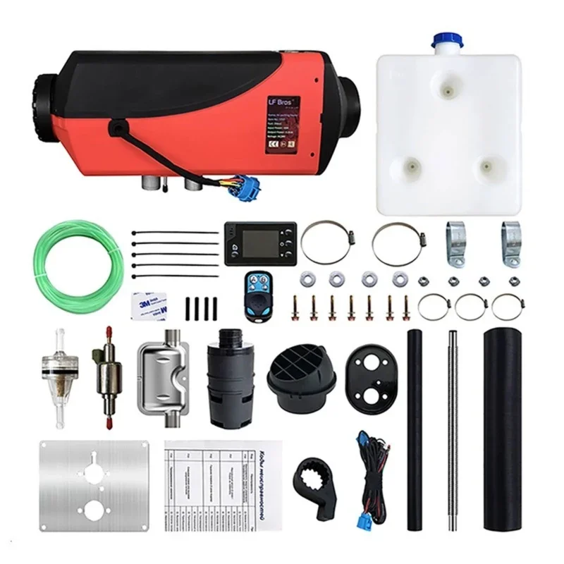 Power Tools Parking Fuel Air Heater, Car Mounted Household Diesel Heating And Ventilation Integrated Unit 12v24v