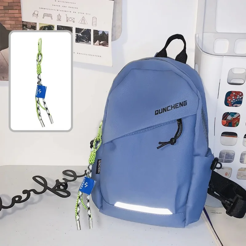 Umhängetasche für Herren, Einzel-Schulter-Rucksack, Brusttasche für Damen, Fahrrad-Sporttasche, Bergsteigertasche, Jungen-Tablet-Tasche, leicht – Detail 12