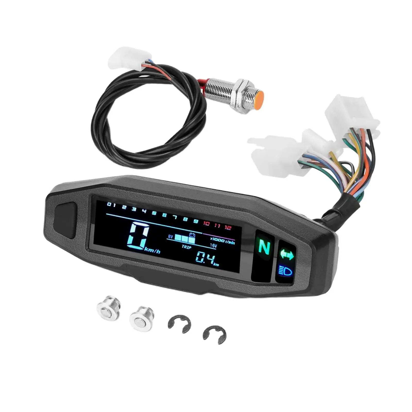 Motorcycle Meter Tachometer Spare Parts with Backlight Electric