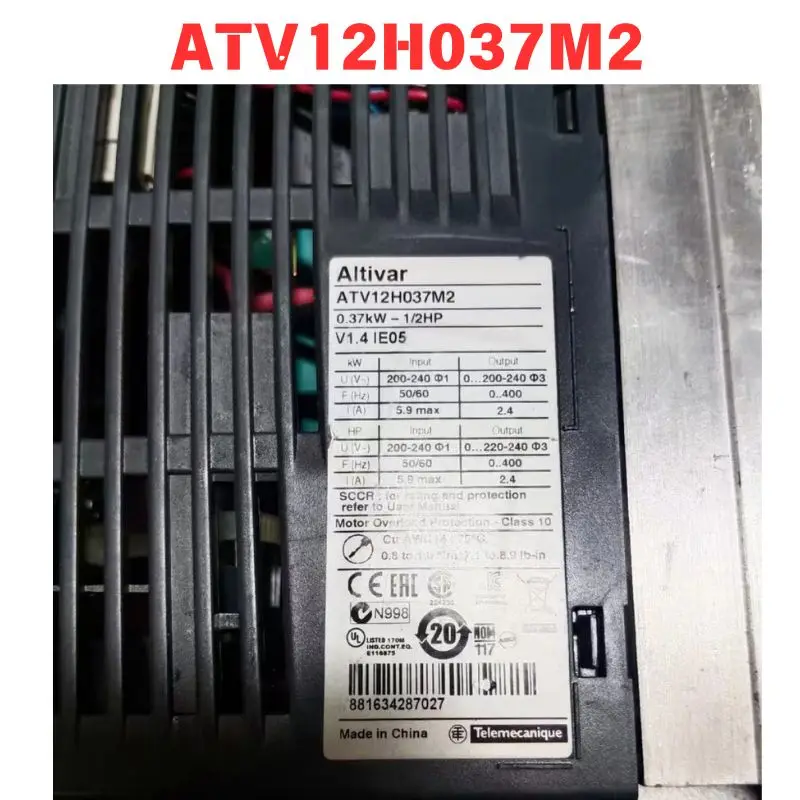 Used ATV12H037M2 inverter Functional test OK Fast delivery