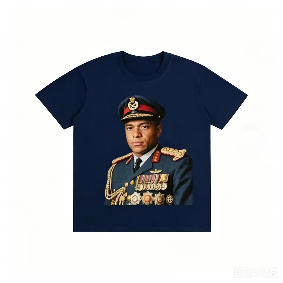 2026 Dictador Kylian Mbappé Meme Grafik T-Shirt – Fußballteam-Match-Trikot mit Champion-Grafik – Y2K Herrenmode-Kleidung – Detail 14