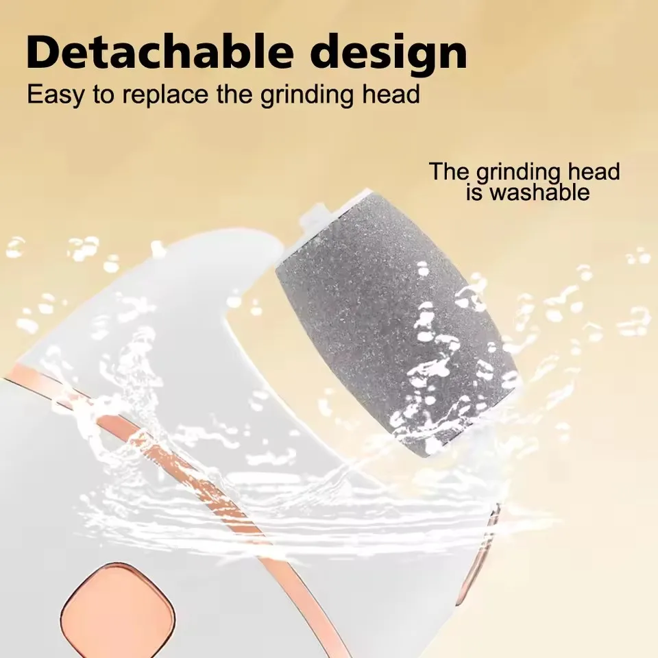 ชาร์จไฟฟ้าเครื่องบดเท้า Dead Skin Remover แคลลัสฟุต Scrubber เท้าไฟฟ้าแฟ้มแห้ง Dead Cracked Foot Care Repair