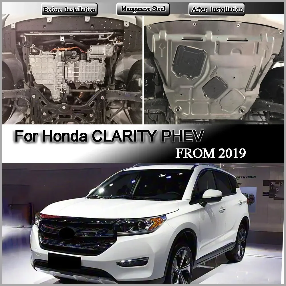 Für Honda CLARITY PHEV 2019 1.5L Unterbodenschutz Spritzschutzblech Schmutzfänger Abdeckplatte Kotflügelschutz