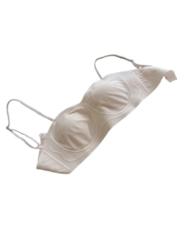 KUCLUT Breathable Women's Bra Seamless Comfortable Summer Thin Style Large Chest Appears Small Prevent Protrusion Invisib...