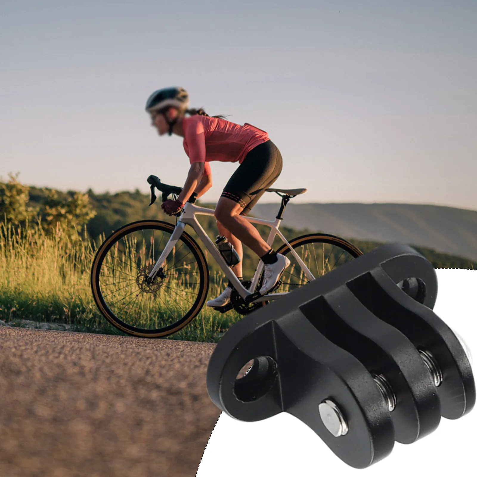 

1 шт., крепление для велосипедной камеры, держатель для велосипедного компьютера из алюминиевого сплава для велосипедной камеры Gopro, держатель для велосипедного адаптера, крепление