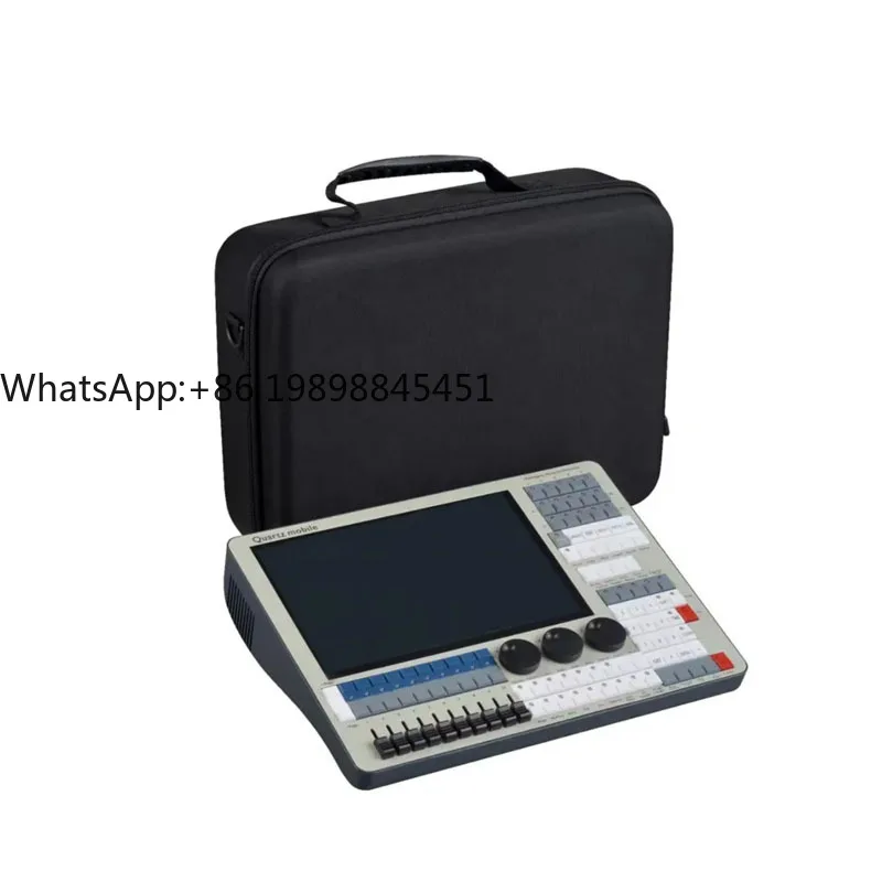 Najnowsza wersja kwarcowej mobilnej konsoli sterującej oświetleniem scenicznym, kontroler DMX do sterowania oświetleniem scenicznym, przenośny mini kontroler.