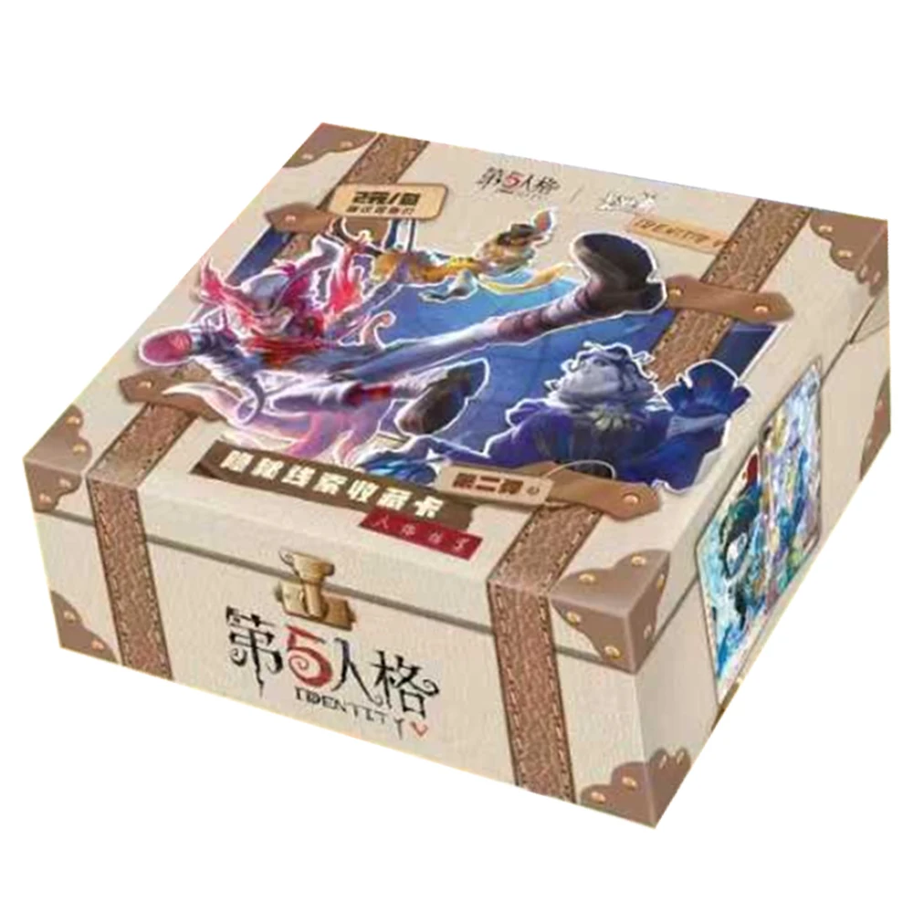 Original Identity Ⅴ Card Episode 2 Hidden Clues Chapter Fun Movie Pack Adventure Stories Anime Characters Collection Card