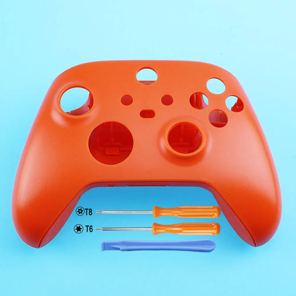 1 Set Ersatz-Front- und Rückgriffschale für Xbox Series X/S Controller mit Schraubendreher-Werkzeugzubehör – Detail 2