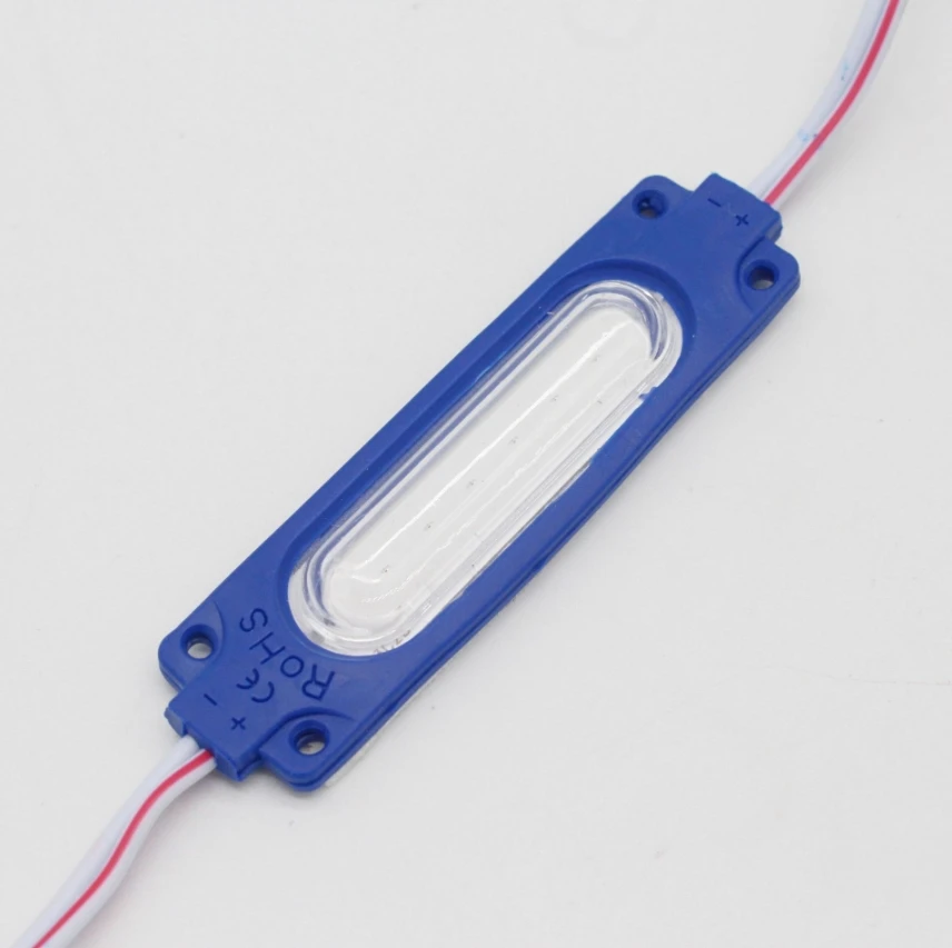 COB LED Module String Light with Lens DC12V 6LED Waterproof for Outdoor Advertising Sign Shop Banner LED Module Strip Lamp