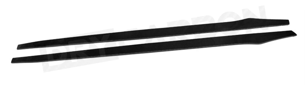 Carbon Fiber Car Bumper Side Skirts Apron Lip Spoiler for Mercedes Benz CLS Class C257 CLS260 300 350 450 CLS53 2012-2019+ FRP