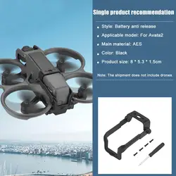 Hebilla antidisparo de batería para DJI AVATA 2, carcasa protectora anticaída, celda plegable, Protector anticaída, acceso Z4X8