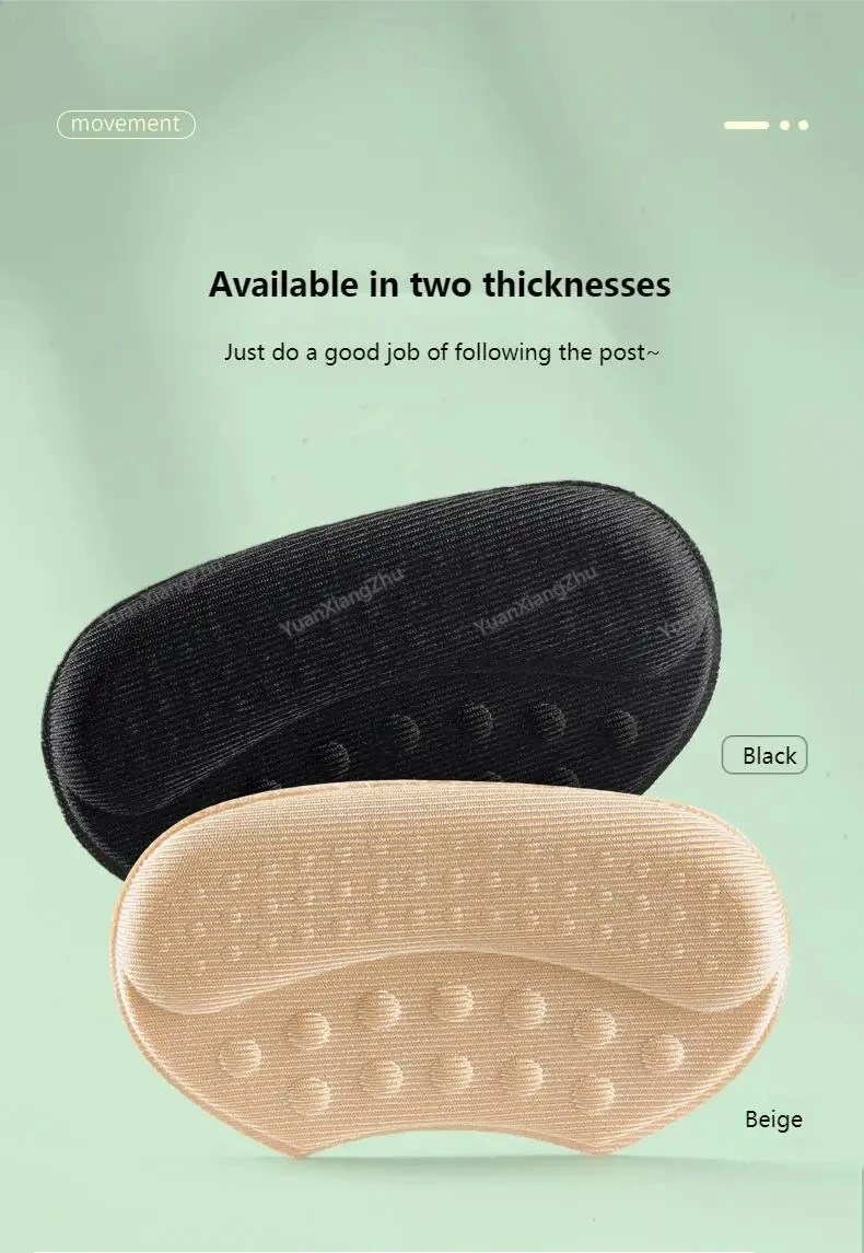 Fersenschutz-Aufkleber für Sneaker und High Heels, Fersenschutzpolster zur Schuhgrößenanpassung, 2 Stück/6 Stück/12 Stück – Detail 7