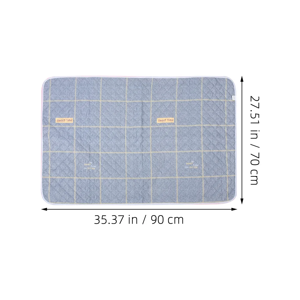 Almohadillas de cama impermeables reutilizables para pacientes mayores, almohadillas protectoras de cama lavables y absorbentes para enuresis, adultos, enfermería