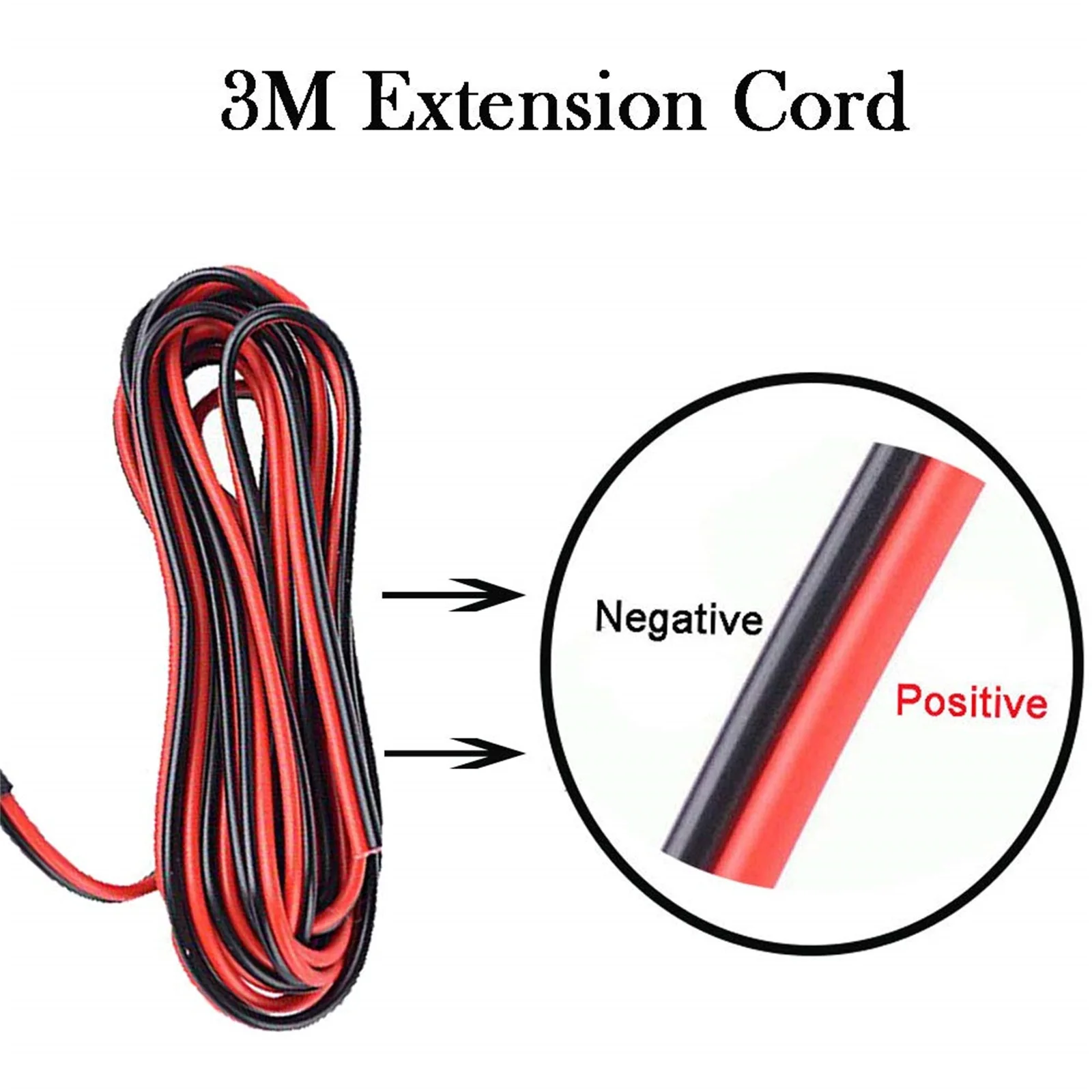 12V 24V 60W Car Cigarette Lighter Extension Cord 3.0M Socket Styling Charger Cable Female Socket Plug Car Accessories