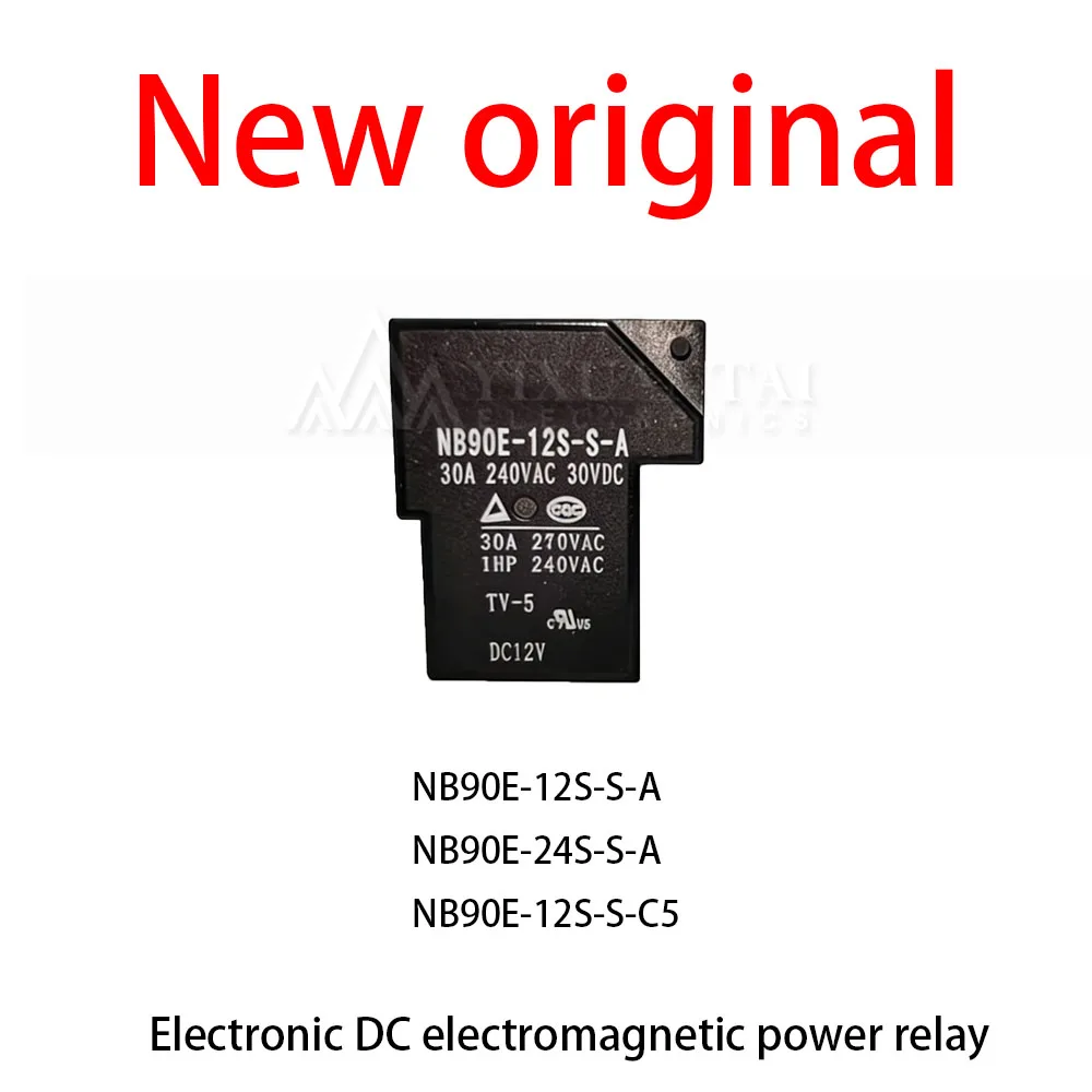 

10 Pcs/Lot New original NB90E-12S-S-A NB90E-24S-S-A NB90E-12S-S-C5 Electronic DC electromagnetic power relay