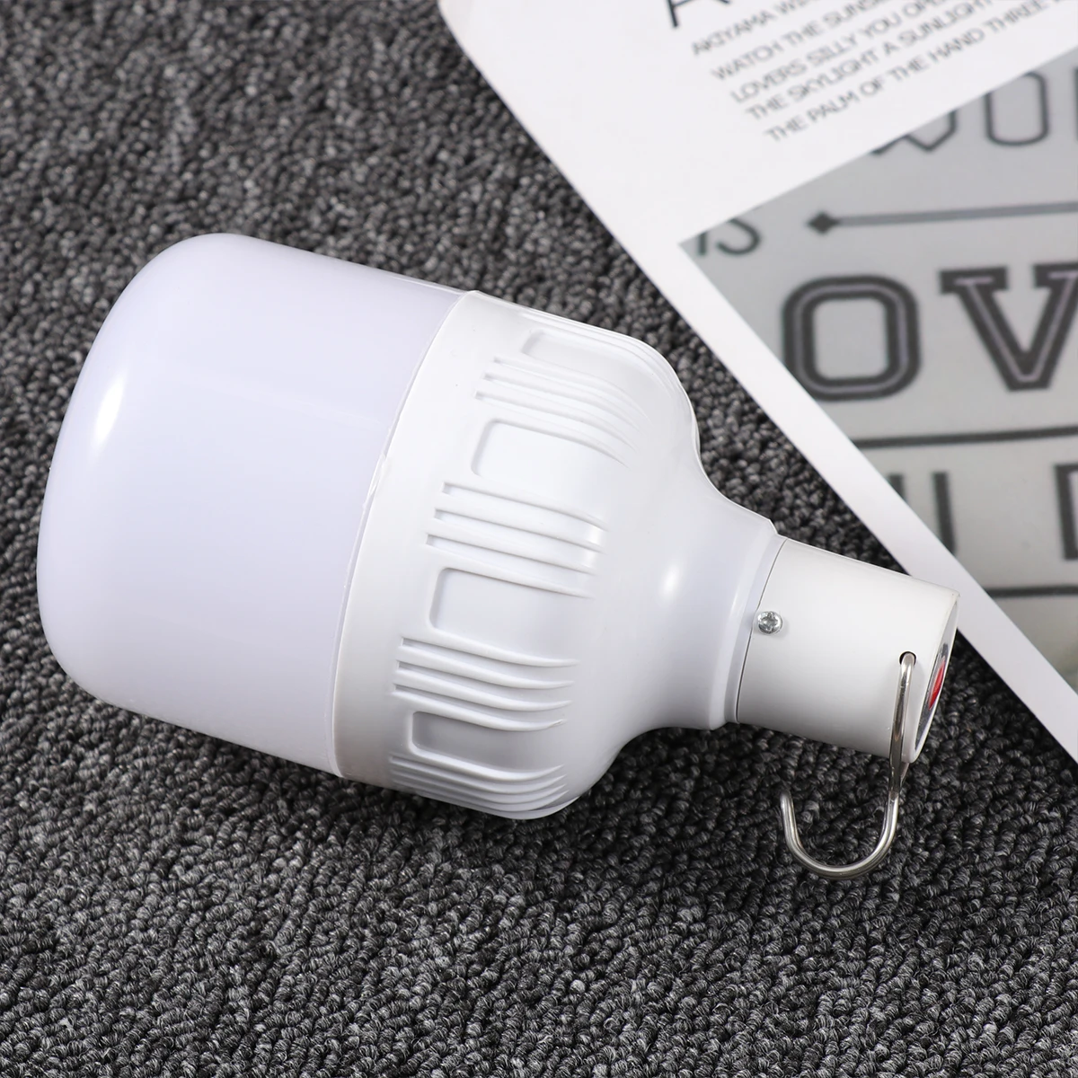 

LED Tent Light Emergency Lamp Super Bright USB Camping Hiking Fishing Garden Home Night Market Stall Waterproof LED Bulb Solar