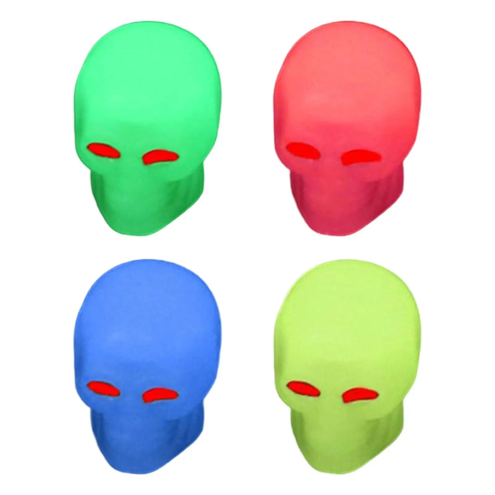 Car Tire Valve Stem Cap Fluorescent Car Accessories for Bicycles Suvs