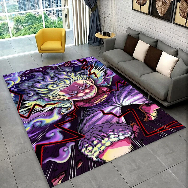 Anime One P-Piece Zoro  Carpet Rug for Home Living Room Bedroom Sofa Doormat Decor,Area Rug Non-slip Floor Mat Gift