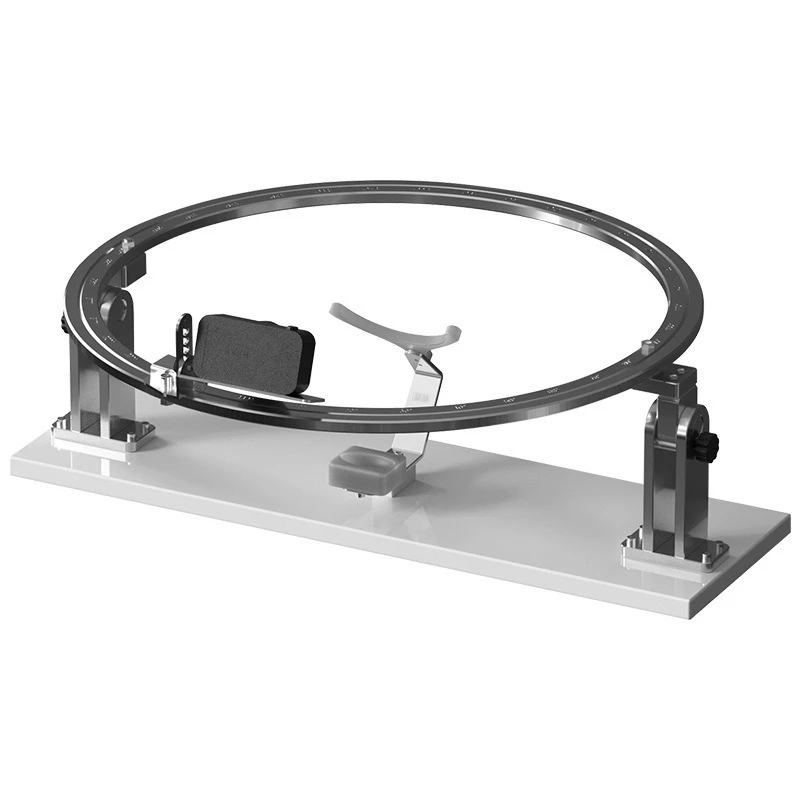 

360 ° head camera holder silver gray