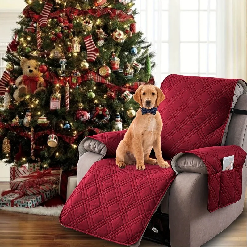 1pcs Waterproof Sofa Cushion Covers Non-Slip  Furniture Protector for Living Room/Bedroom with Anti-Cat Scratch Design