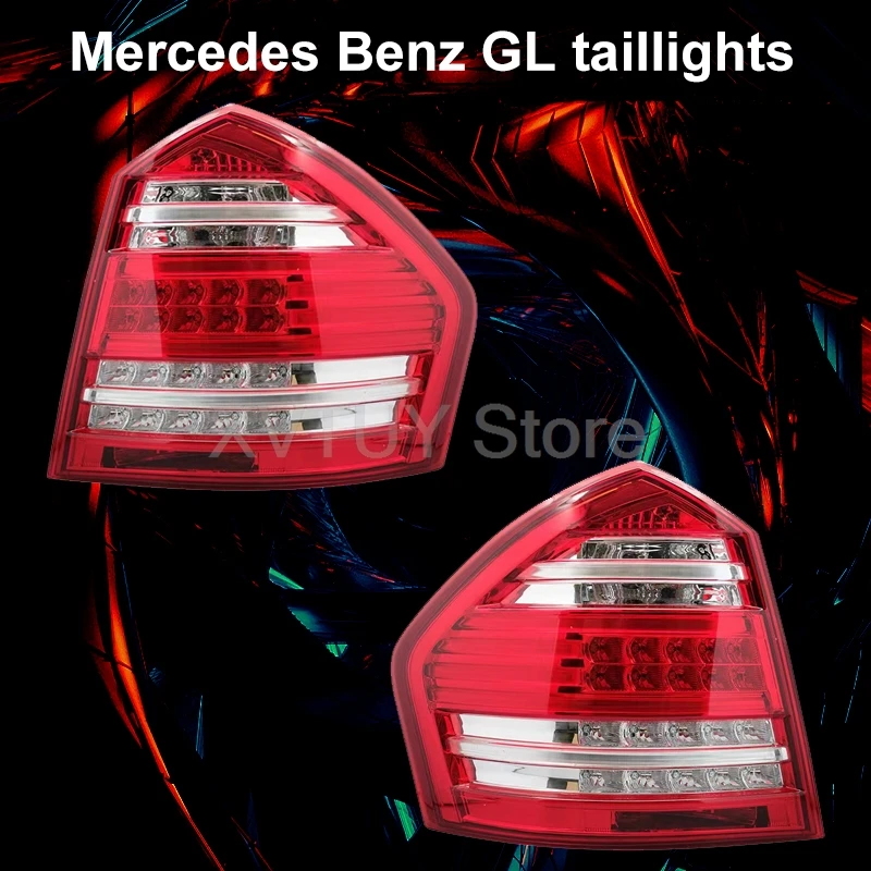 

Taillight For Mercedes Benz GL-Class 2009-2011 SUV Car Turn Signal Lamp LED Assembly Original Brake Rear Light Auto Accessories