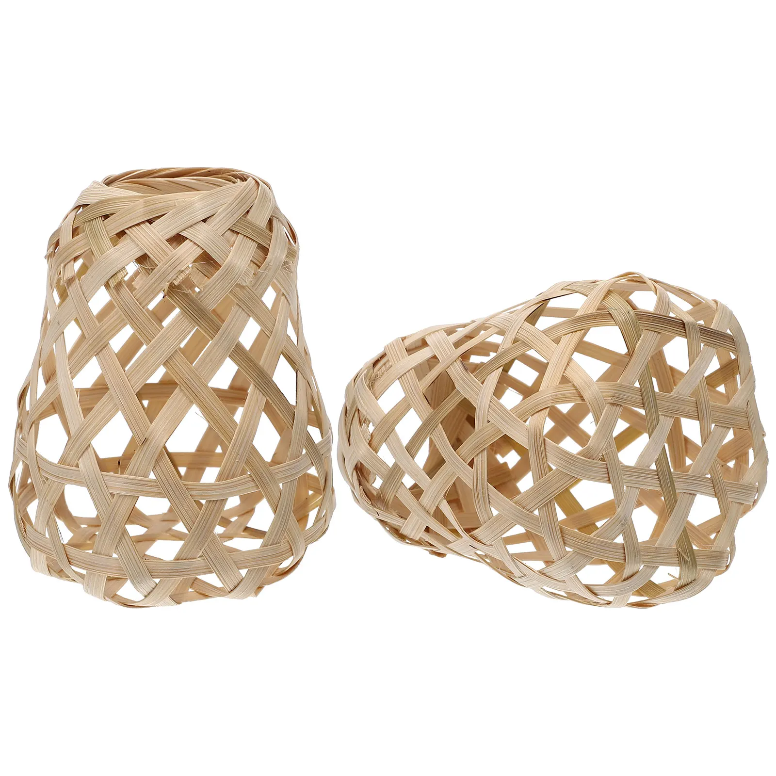 

Bamboo Lampshade Lampshades Handwoven Cover Replacement Replacement Lamp Shade Shade for Home Decorative Lighting Accessories