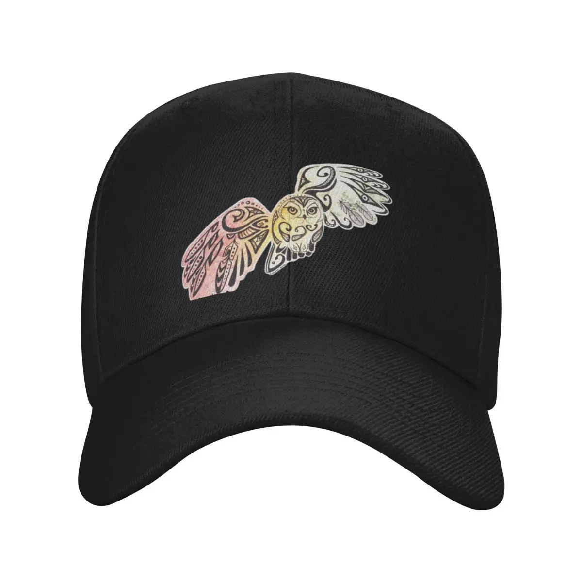 

Saw-Whet Spirit Owl Baseball Cap Luxury Cap hats for men Sun Hat For Children Women Caps Men's