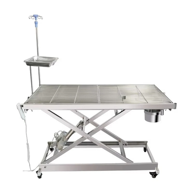 

Wholesale Cheap AST-06 Veterinary Surgical Table 304 Stainless Steel Electric Instruments for Examination and Surgery