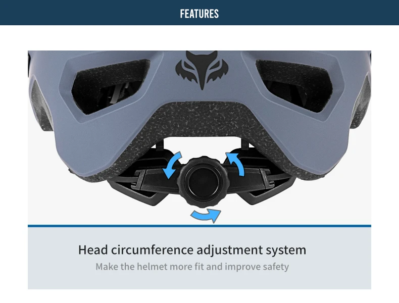 BATFOX Fahrradhelm Herren Fahrradhelm MTB Casco Bicicleta Mountainbike Casco Ciclismo Hombre Matt Schwarz Fahrradhelme – Detail 35