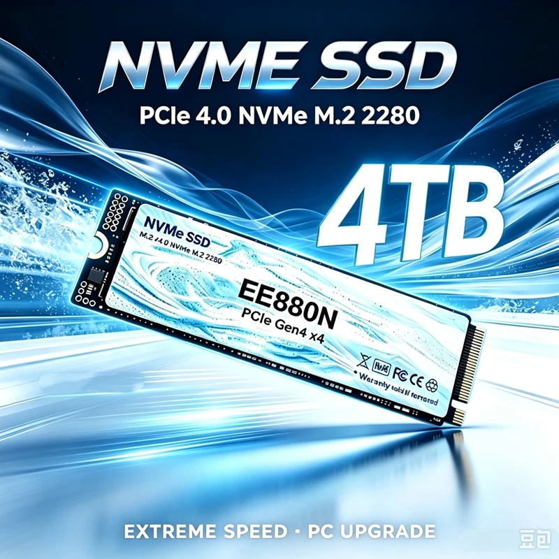 M.2 Nvme 4Tb Pcie 4.0 Ssd - EE880N M.2 2280 PCIe 4.0 X4