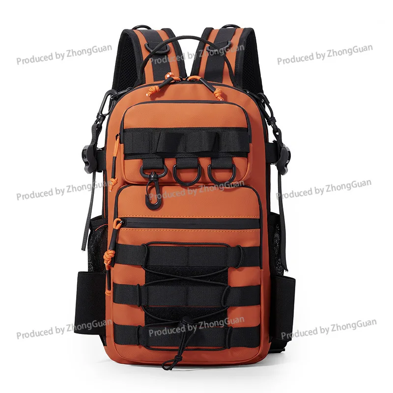 Men's and Women's Double-shoulder Single-shoulder Backpacks,Rod Bags, Fishing Outdoor Multifunctional Bags, Fishing Tackle Bags