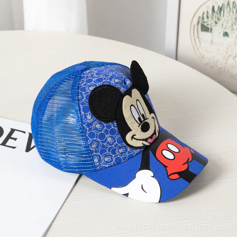 Disney Anime Cute Spiderman Kids Hats For Boys Girls Summer Autumn Baby Baseball Cap Children\'s Hip Hop Sun Hat Child Visor Caps