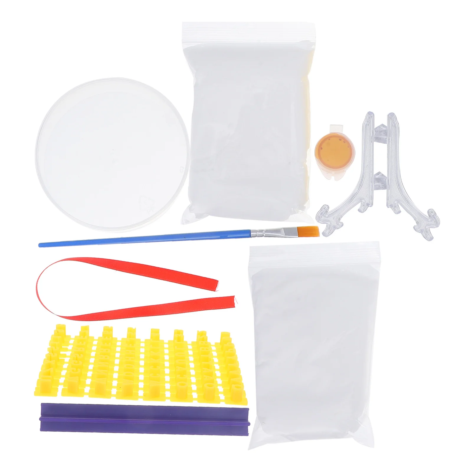 1세트 아기 발자국 키트 손자국 몰드 신생아 캐스팅 쉬운 DIY 기념품 프레임 잉크 장식 아기 캐스팅 키트