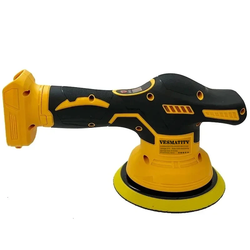 8 Gears VESMATITY Digital Display Cordless Car Polisher Electric Polisher Auto Waxing Machine for DeWALT Tool Max System view 3