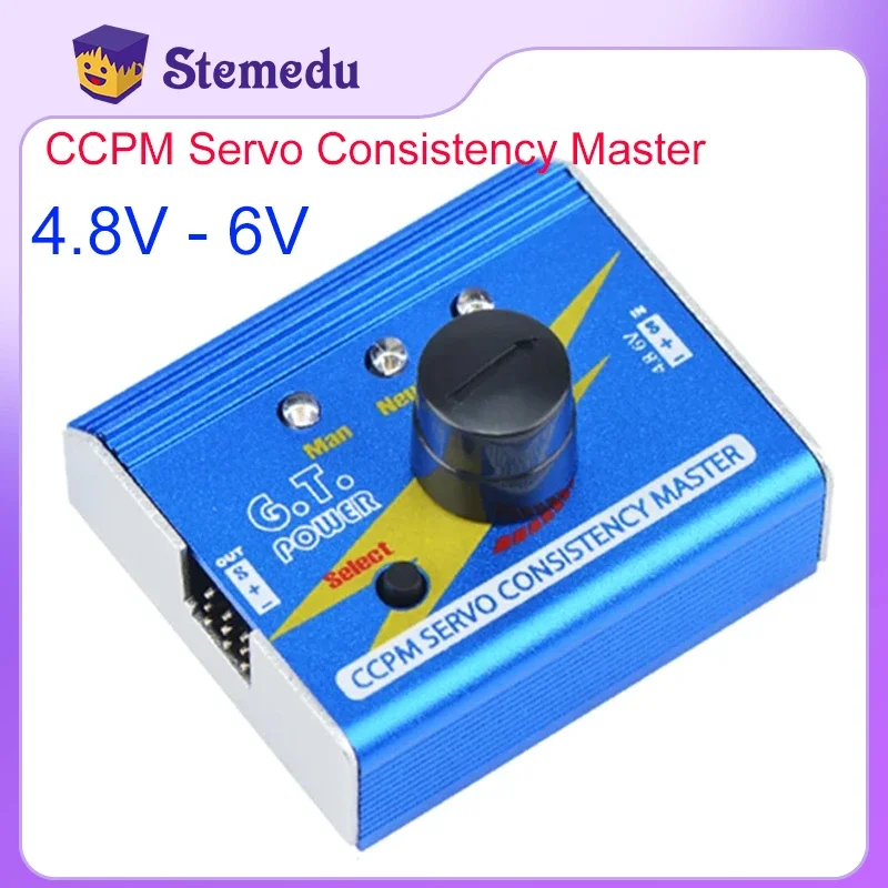 Consistency Master Checker Tester GT Power Multi Motor ESC Servo Tester CCPM 3-Channel DigitaI/ Analog for R/C Plane Car Boat