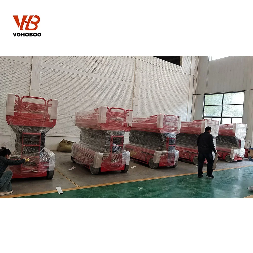 230kg Scissor Lift Table With Height Adjustment Lever Compact Frame For Small Workshops And Service Stations