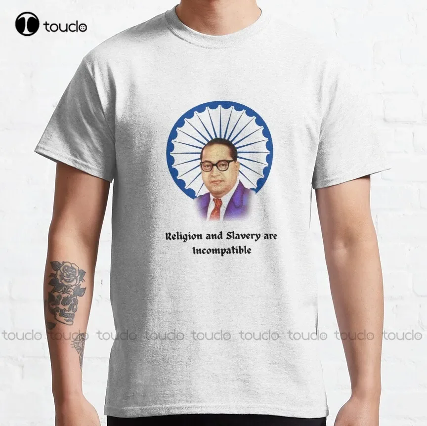 Br Ambedkar  Classic T-Shirt Muscle Shirt Custom Aldult Teen Unisex Digital Printing Tee Shirts Xs-5Xl Streetwear All Seasons