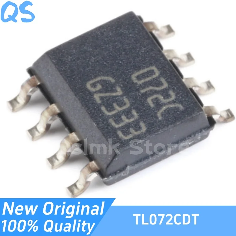 

New Original TL072CDT 072C SOP-8 Dual channel operational amplifier chip 4MHZ 16V