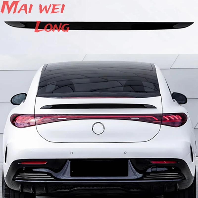 

For Mercedes Benz AMG EQS EQE 350 450+ 2022 2023+ Spoiler ABS Rear Trunk Spoiler Wing