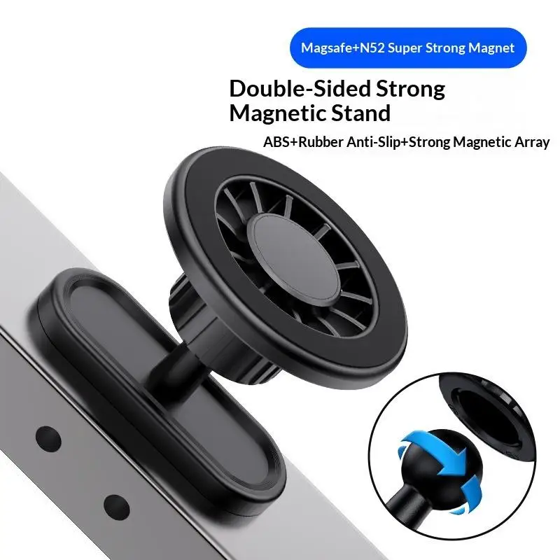Magnetic Phone Holder 360° Adjustable Golf Cart Gym Equipment Stand For Phone Universal Lazy Mobile Phone Stand
