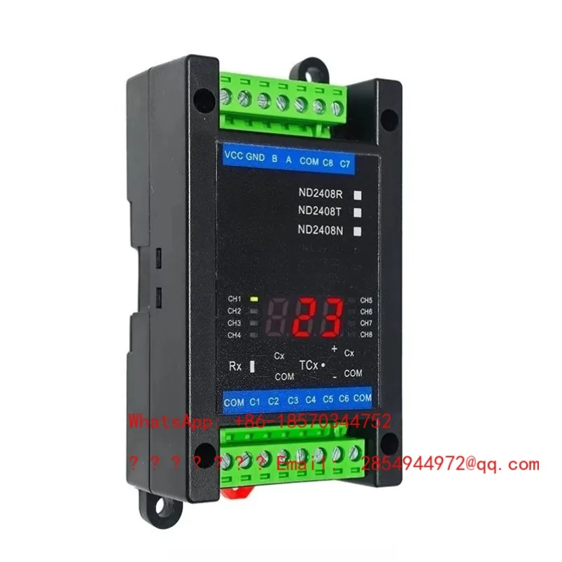 2026    Temperature Transmitter Digital Display Two-wire PT100PT1000CU50CU100 Platinum Thermal Resistance To RS485