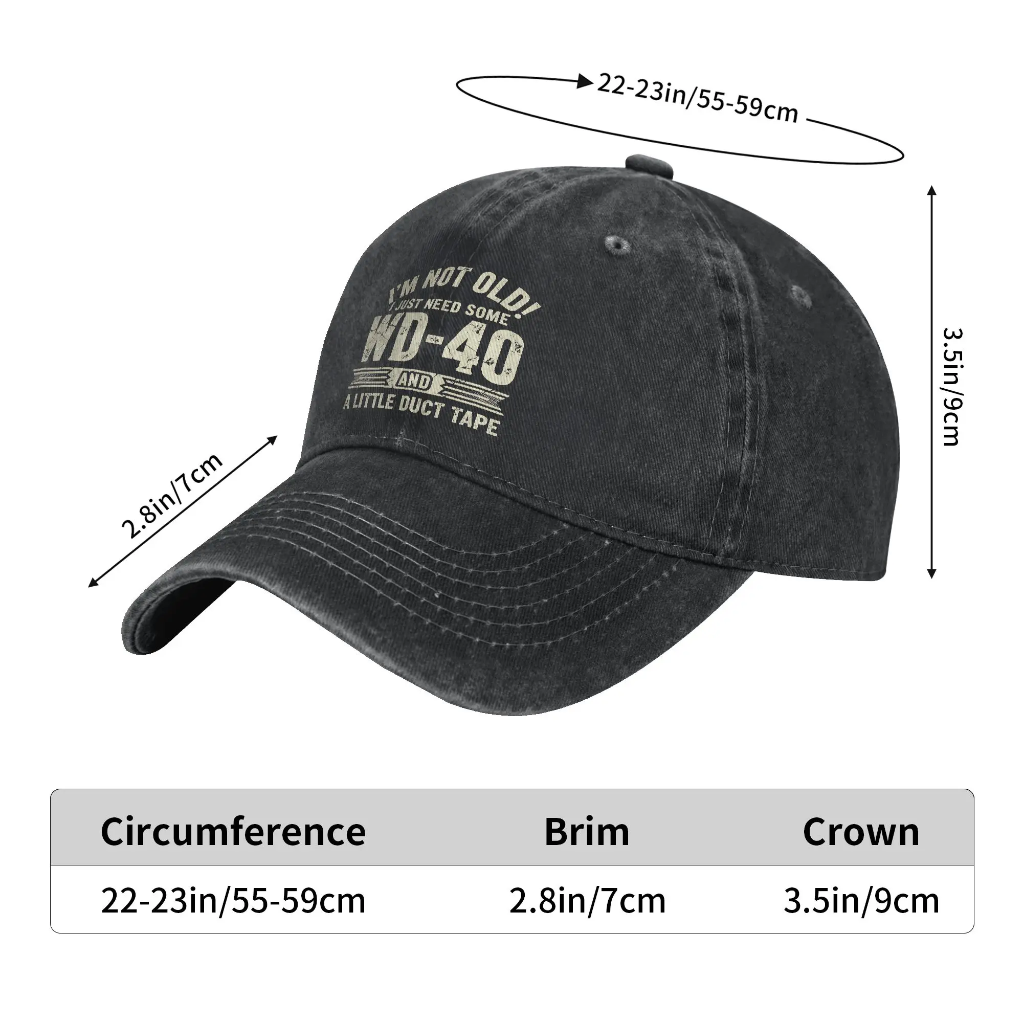 Im Not Old I Just Need Some Funny Wd 40 Casual Baseball Cap For Women Men Summer  Hiking Fishing Hip Hop Hats Wholesale Caps
