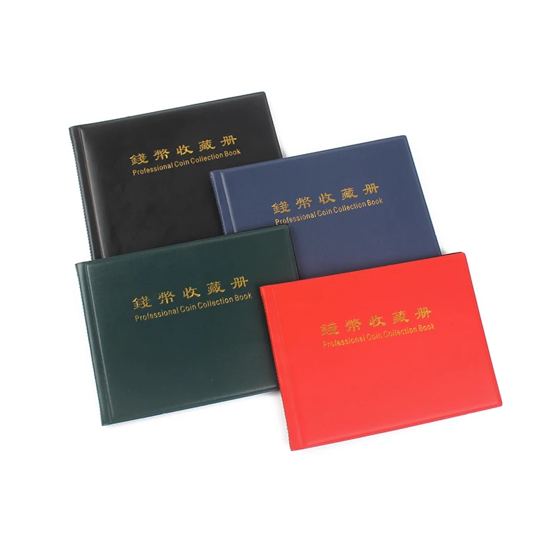 240 Pockets Delicate Album For Coins Collection Book Home Decoration Album Commemorative Coin Location Book Scrapbook