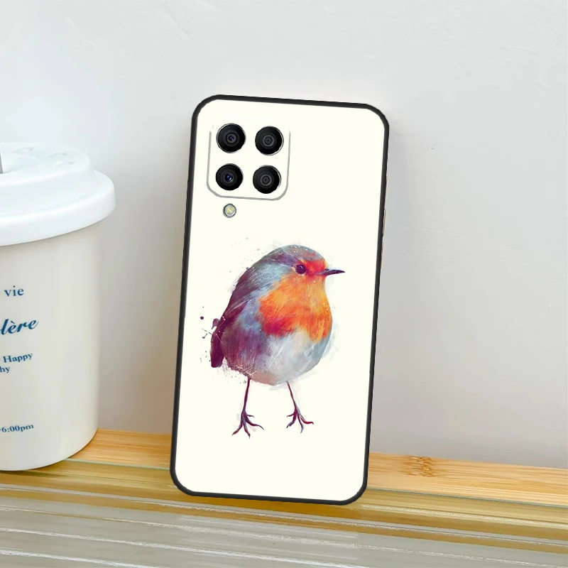 Robins Bird Phone Case For Samsung Galaxy M31s M11 M12 M22 M32 M52 M14 M34 M54 M13 M23 M33 M53 M51 M30s