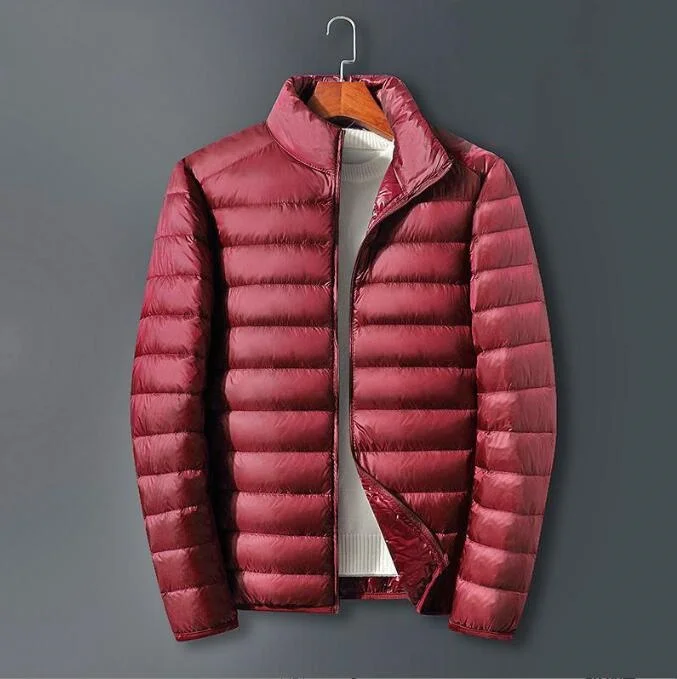 Ultra Light White Duck Down Jacket Men Waterproof Casual Portable Outdoor Lightweight Male Coats Jacket Autumn Winter