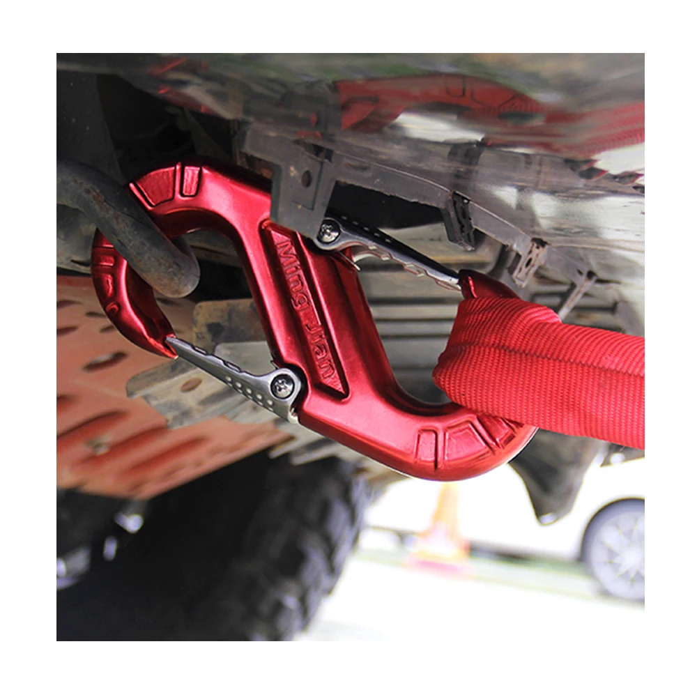 Lantsun JL1258 high quality magnesium aluminum alloy  for all Jeep accessories hook tow hook trailer hook