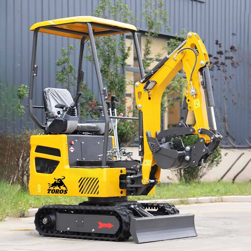 TOROS Customized Mini Excavator 1.2 Ton High quality Mini Bagger Small Excavator Diesel Mini Excavator 1 ton