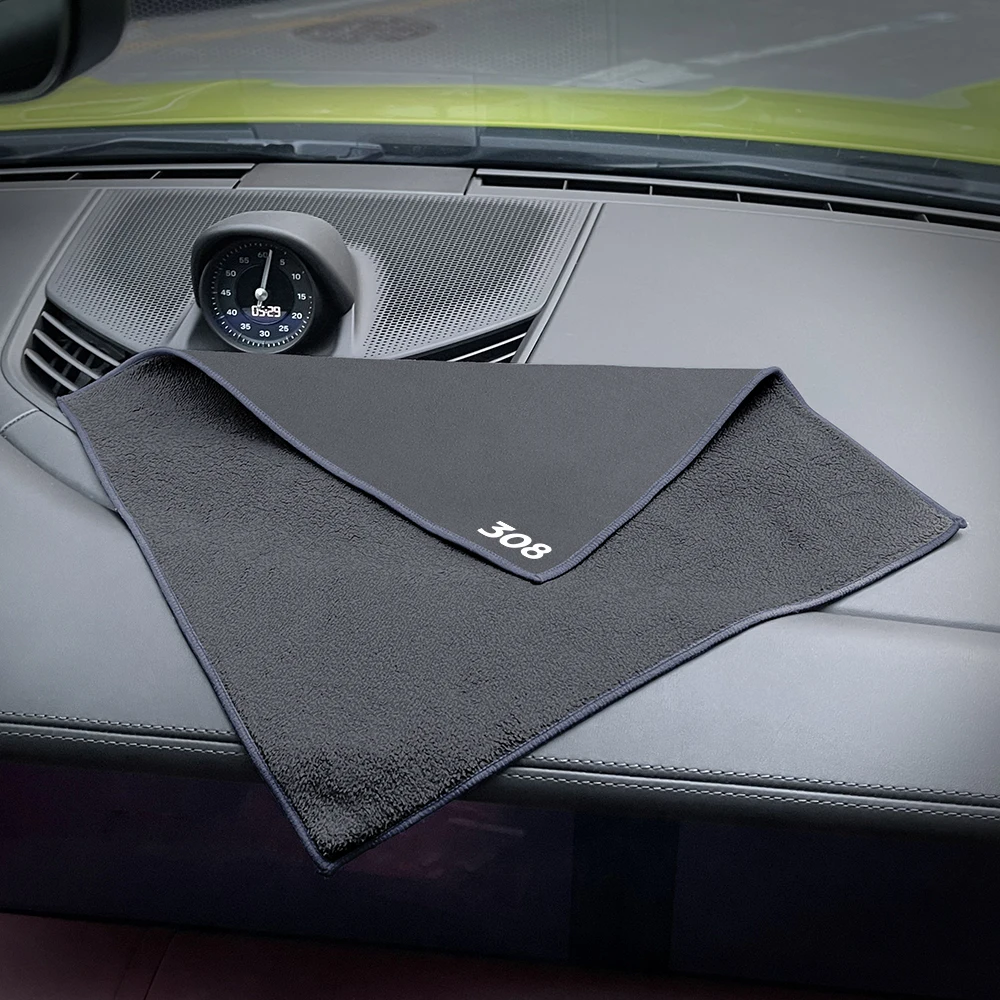 Serviette Épaisse et Douce en Microcarence de 30x30cm, pour Lavage de Carrosserie de Voiture, pour BMW X5, X6, G05, G06, F15, F16, E70, E71, E53