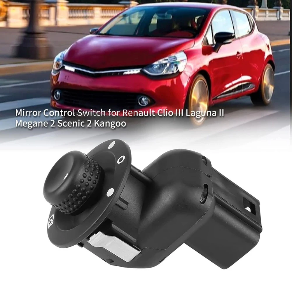 Car Rear View Mirror Conrtol Switch Knob For Renault Clio 3 Laguna Grand Scenic Megane Kangoo 2003 - 2017 8200676533 8200109014