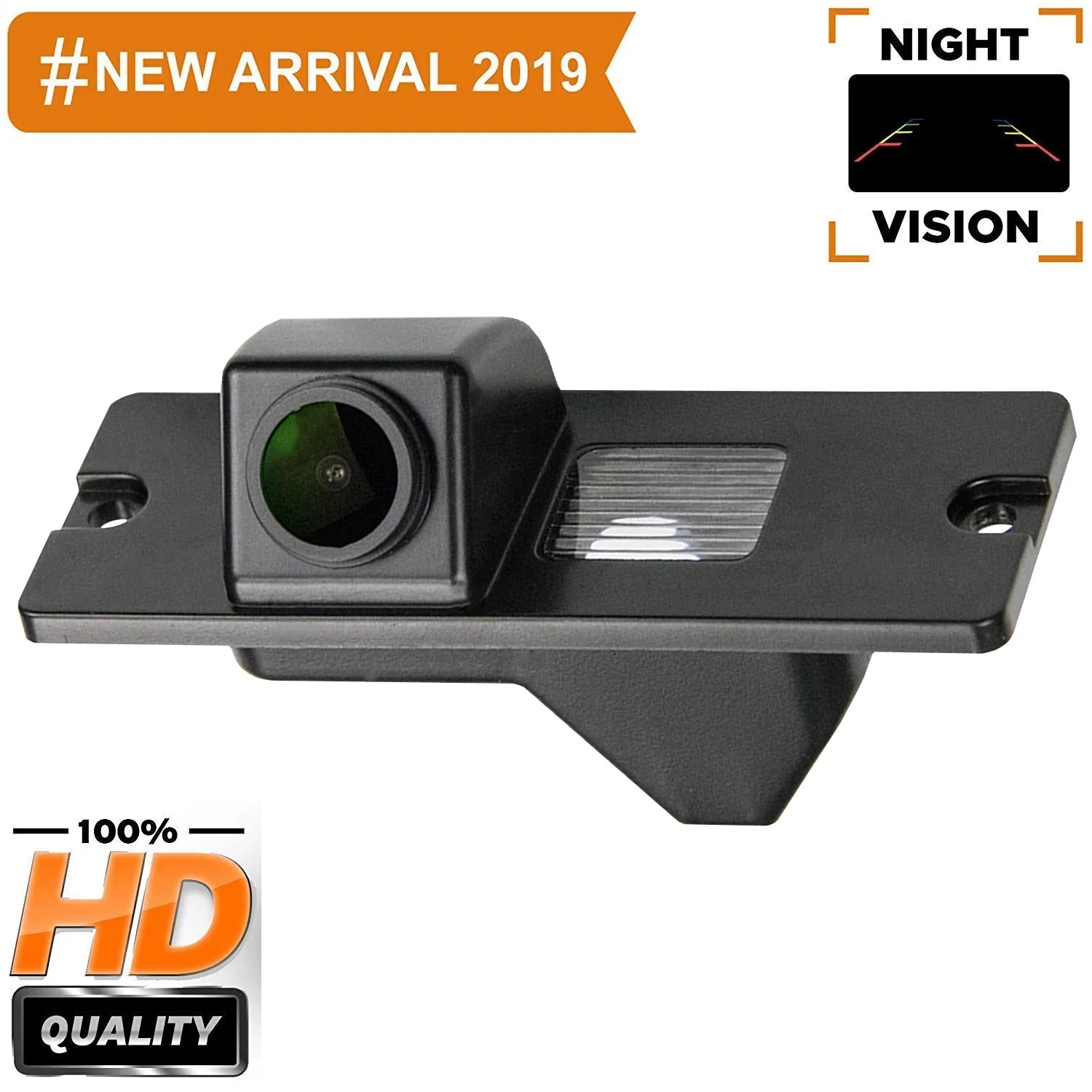 Rear View Camera for Mitsubishi Pajero Zinger L200,HD 1280*720P Night Vision Backup License Plate Light Camera Waterproof Camera